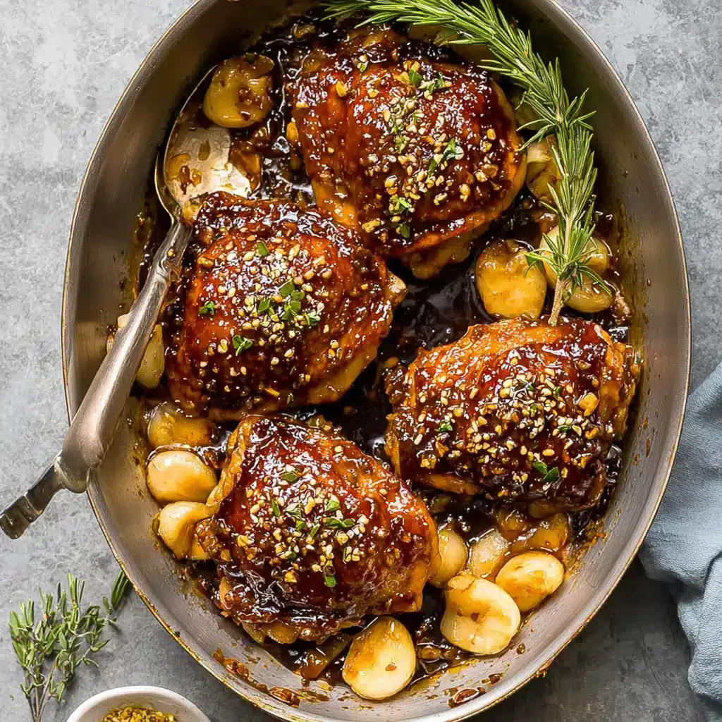 Balsamic Fig Glazed Chicken