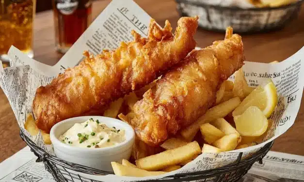 Beer Battered Fish and Chips: A Classic Family-Style Favorite