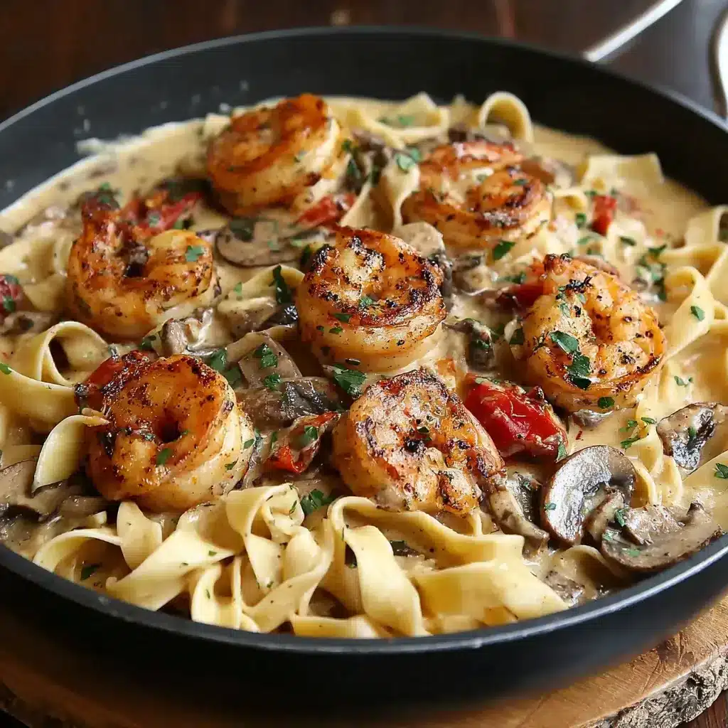 Blackened Shrimp Stroganoff