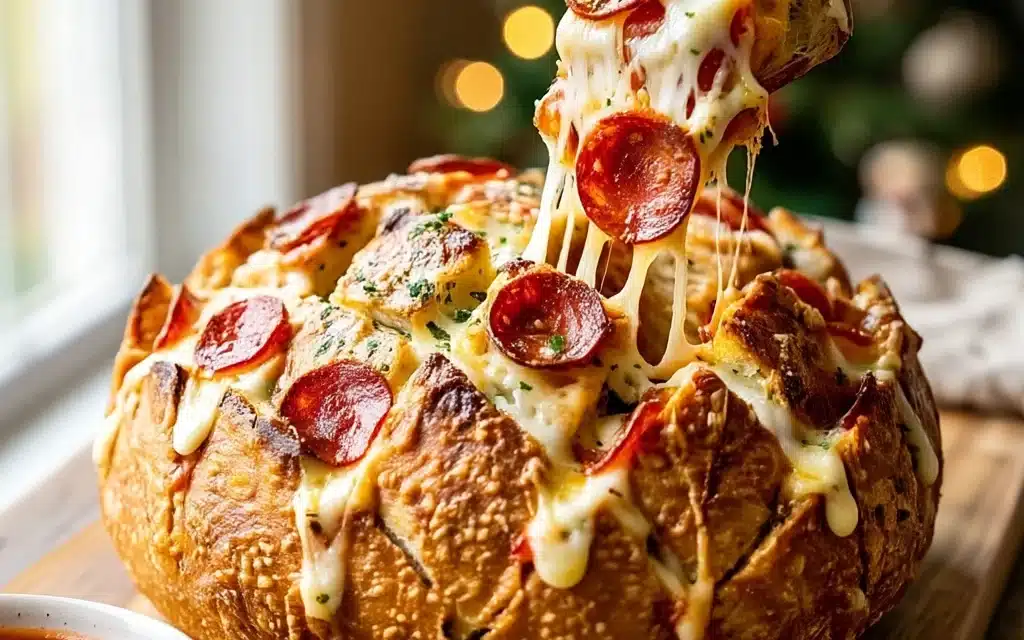 Blooming Onion Pizza Bread: The Ultimate Cheesy, Savory Indulgence