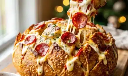 Blooming Onion Pizza Bread: The Ultimate Cheesy, Savory Indulgence