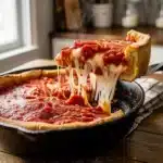 Chicago Style Deep Dish Pizza