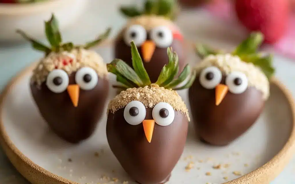 Chocolate Covered Strawberry “Birds” – A Delightful and Quick Treat