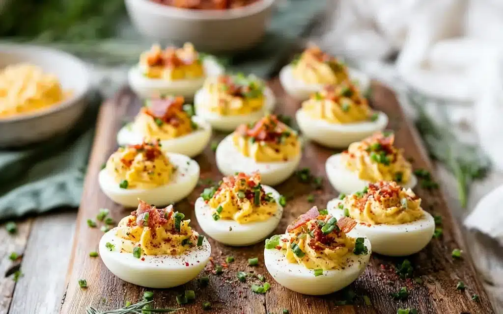 Classic Deviled Egg Flights: A Perfect Appetizer