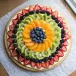 Fruit Pizza with Sugar Cookie Crust