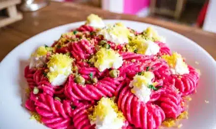 Pink Beet Pasta Sauce (Barbie Pasta): A Vibrant, Creamy Delight