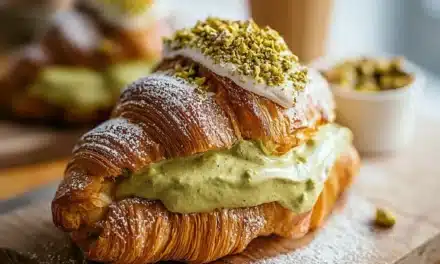 Pistachio Cream Croissants – A Delightful Bakery Treat