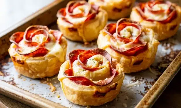 Pizza Roses (Puff Pastry) – A Delightful Twist on a Classic