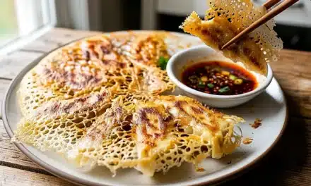 Pork and Chive Potstickers (Crispy Skirt) – A Taste of Home