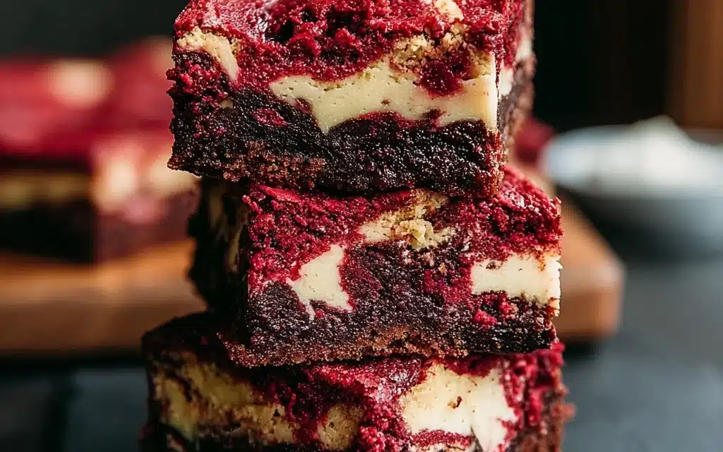 Red Velvet Cheesecake Brownies: A Classic Twist on a Beloved Dessert