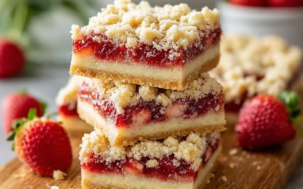 Strawberry Shortcake Crumble Bars – A Delicious Summertime Tradition