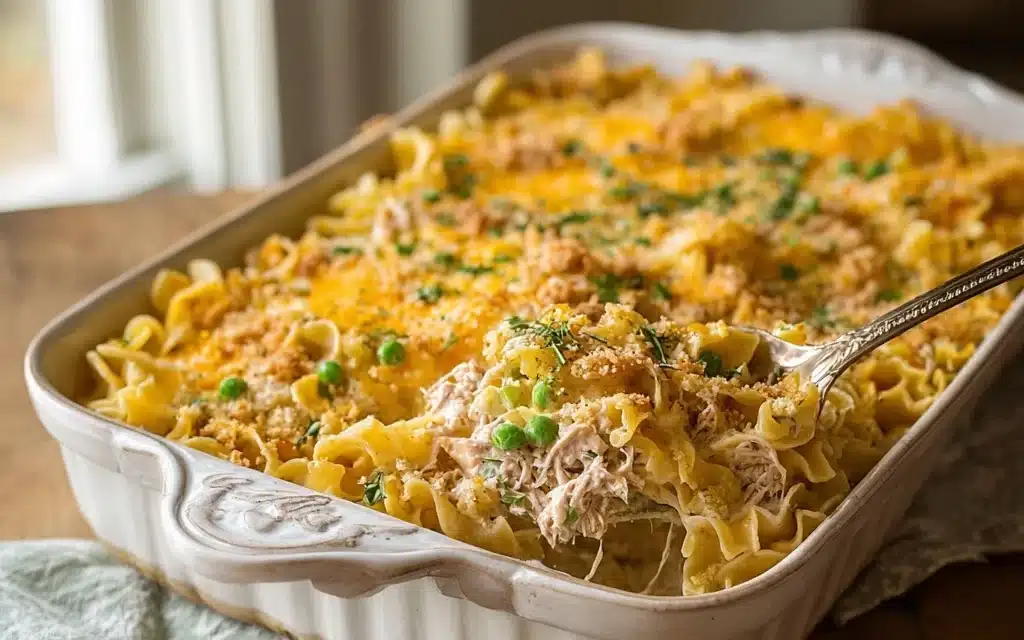 Tuna Noodle Casserole (Modern) – The Comforting Classic with a Twist