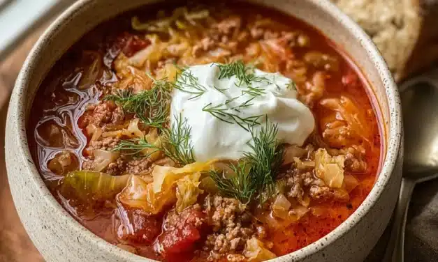 Unstuffed Cabbage Roll Soup: An Effortless and Delicious Recipe