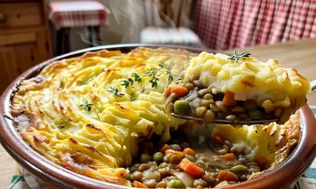 Vegetarian Shepherd’s Pie (Lentils): A Comforting and Effortless Meal