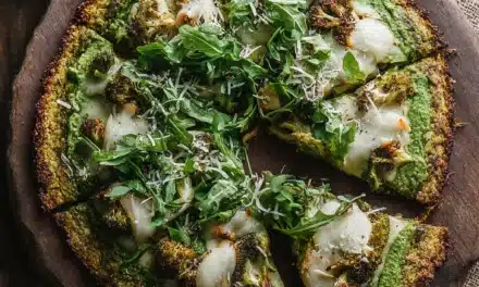Cauliflower Crust Green Goddess Pizza