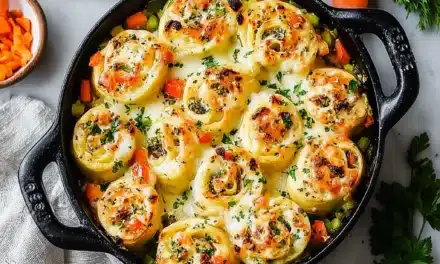 Cheesy Baked Vegetable Rolls – A Comforting Classic