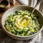 Colcannon with Leek Butter