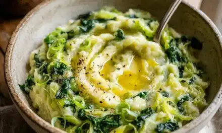 Colcannon with Leek Butter