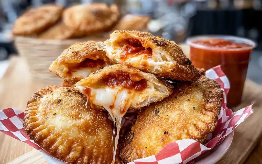 Deep Fried Pizza Puff Pockets (Panzerotti)