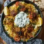 Dump And Bake Chicken Tzatziki Rice