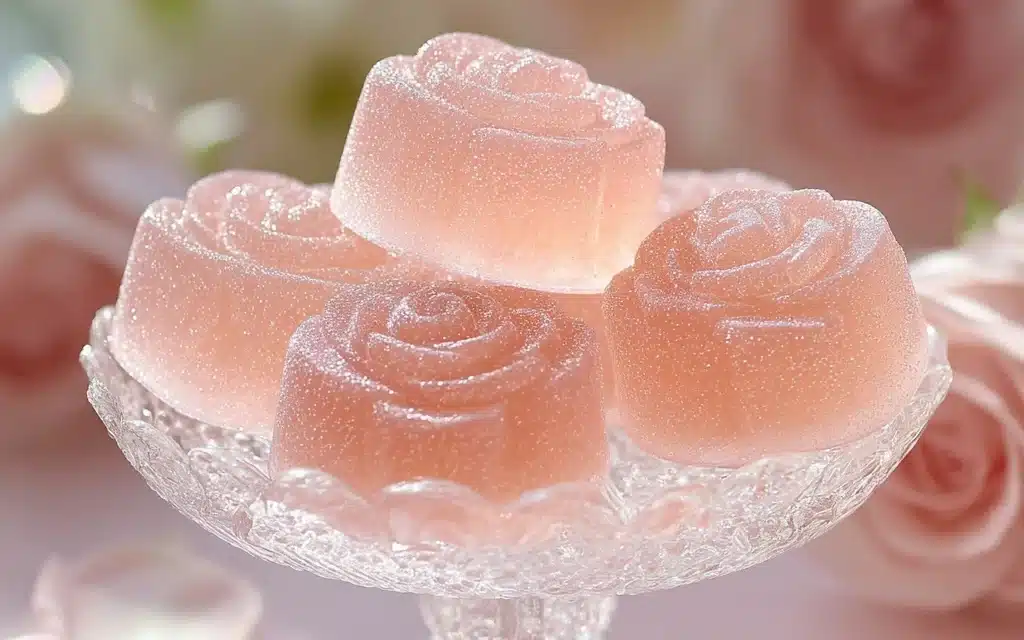 Gummy Rose Water & Lychee Jellies: A Delightful Treat