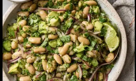 Marinated Cilantro Lime Bean Salad
