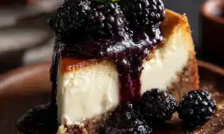 Mulberry & Earl Grey Cheesecake