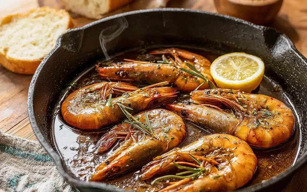 New Orleans Style BBQ Shrimp (Butter Sauce)