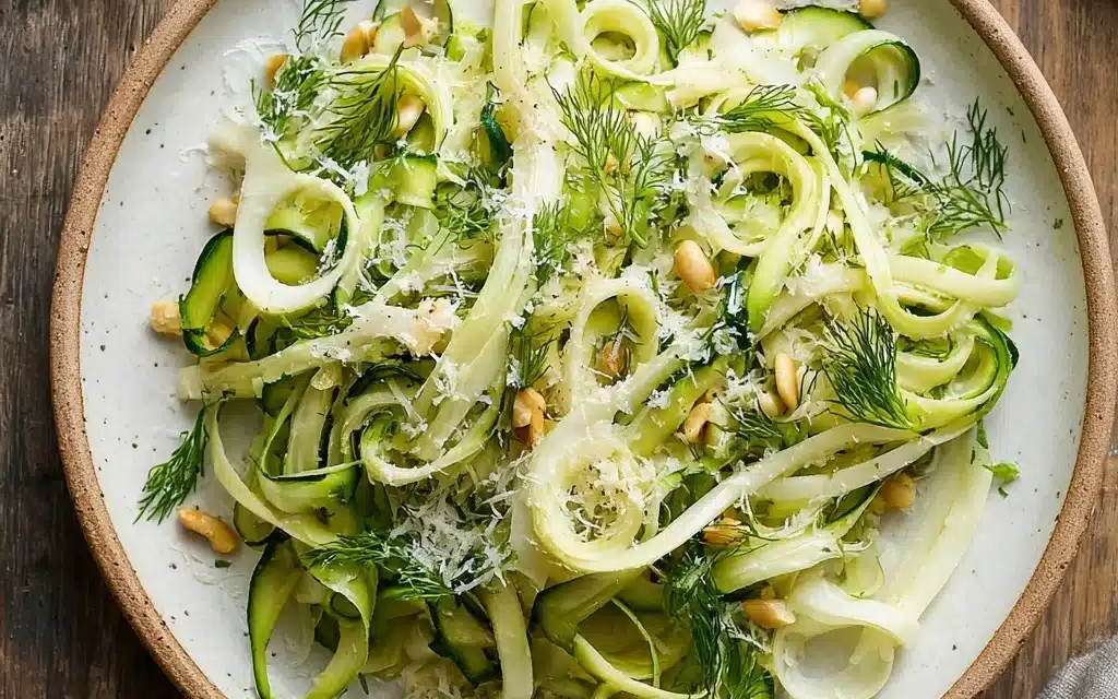 Shaved Asparagus & Fennel Salad