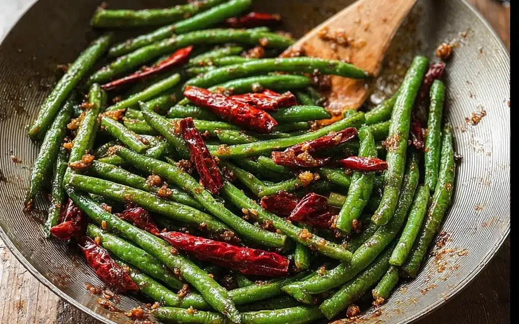 Sichuan Dry Fried Green Beans: A Flavorful Delight