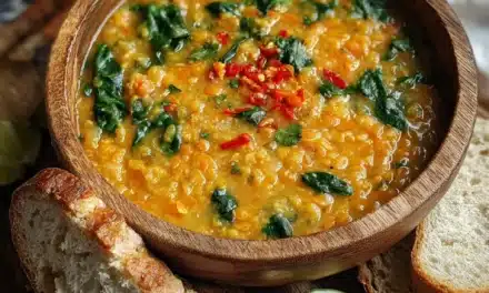 Thai Coconut Red Lentil Soup – A Delicious Journey to Flavortown