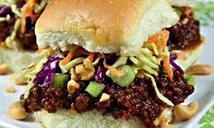 Thai Sloppy Joe Sliders