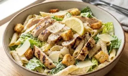 Chicken Caesar Pasta Salad