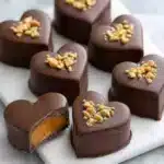 Chocolate Peanut Butter Valentine's Heart 2 Chocolate Peanut Butter Valentine's Heart