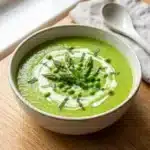 Creamy Asparagus and Pea Spring Soup