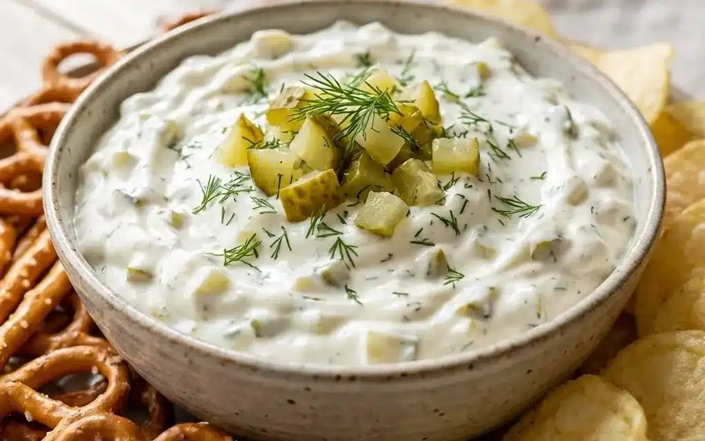 Creamy Dill Pickle Dip