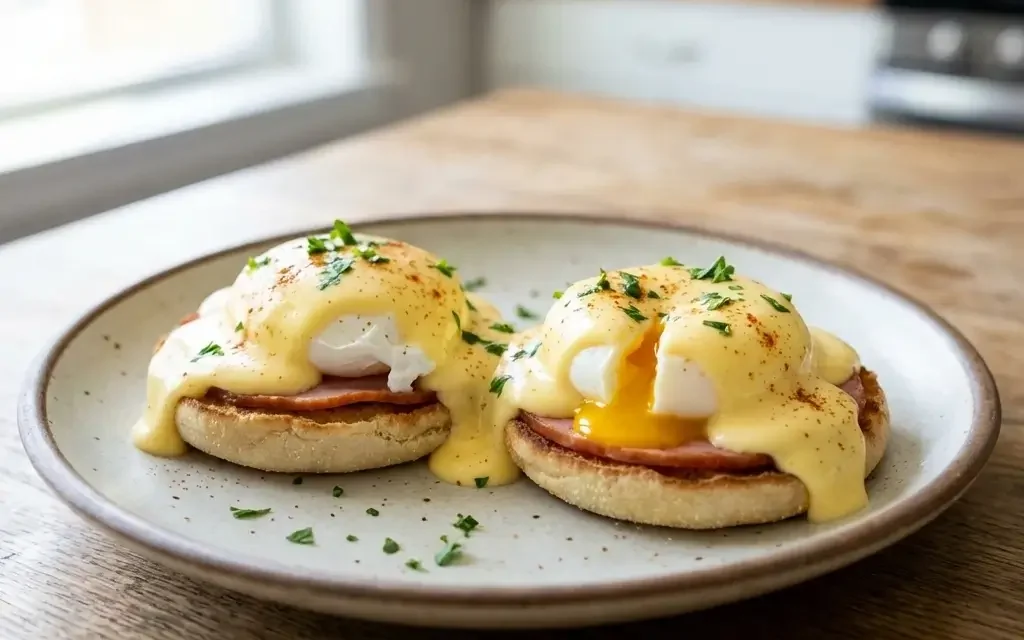 Eggs Benedict with Easy Blender Hollandaise