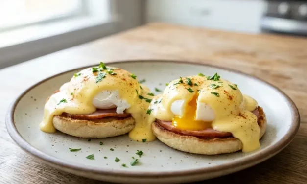 Eggs Benedict with Easy Blender Hollandaise