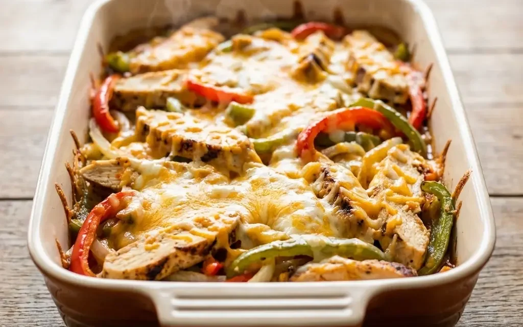 Fajita Chicken Casserole