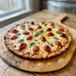 Ground Chicken Pizza Crust