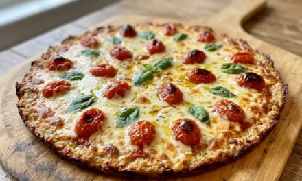 Ground Chicken Pizza Crust