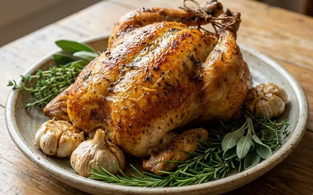 Herb-Roasted Whole Chicken
