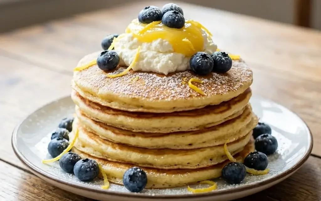 Lemon Ricotta Pancakes