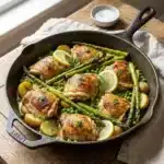 One-Pot Lemon Garlic Chicken with Spring Veggies 2 One-Pot Lemon Garlic Chicken with Spring Veggies