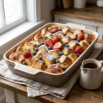 Overnight French Toast Casserole 2 Overnight French Toast Casserole