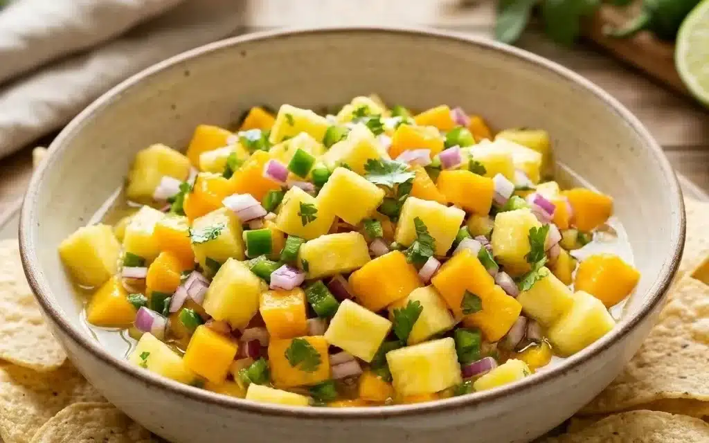 Pineapple Mango Salsa