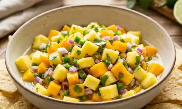 Pineapple Mango Salsa