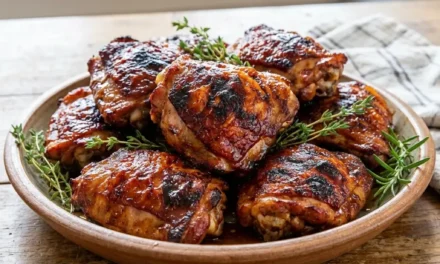 Smoked Chicken Thighs – A Backyard BBQ Favorite