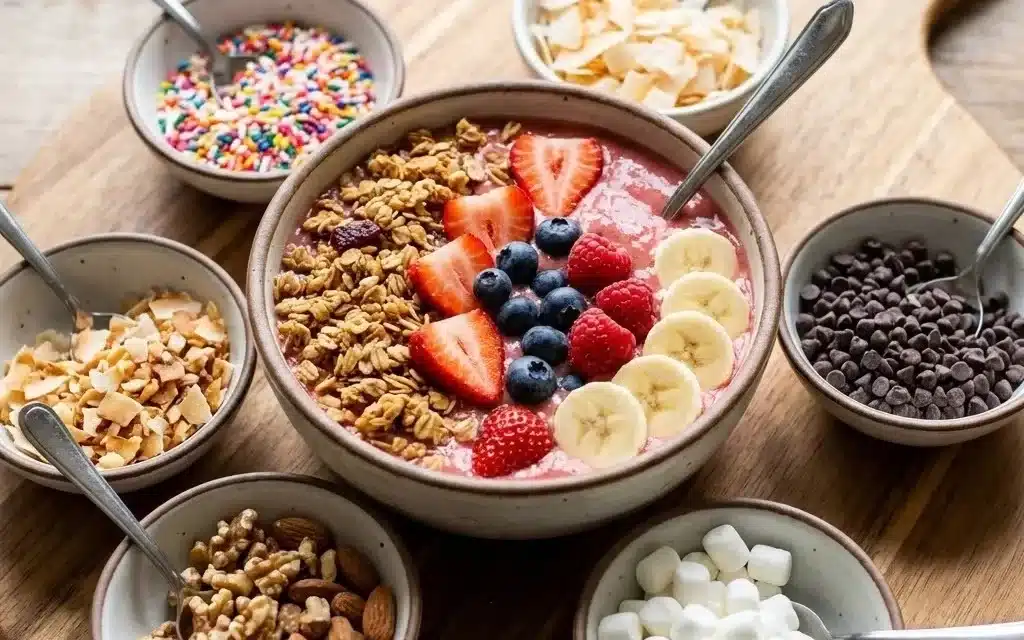 Smoothie Bowl Bar Ideas for Kids