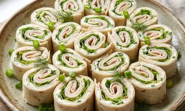 Turkey and Cheese Pinwheel Sandwiches